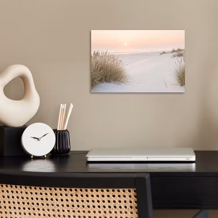 Horizon - Duinlandschap - Zand poster papier klein -sfeer1