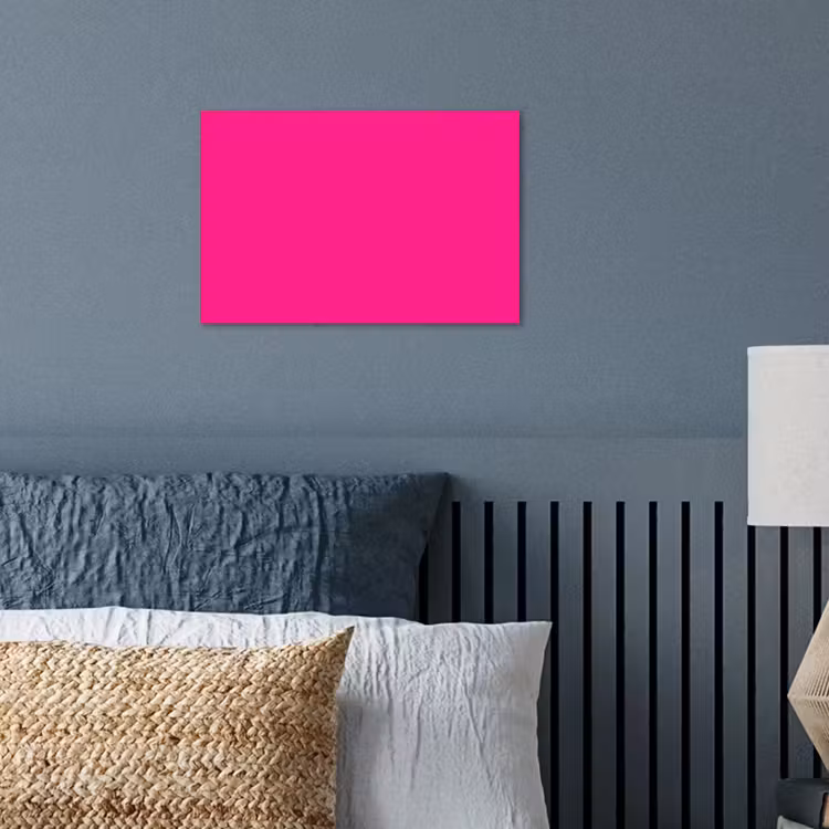 Hot - Fuchsia - Roze poster papier klein 62 -sfeer2
