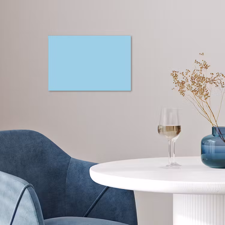 Ice - Blue - Blauw poster papier klein 62 -sfeer3