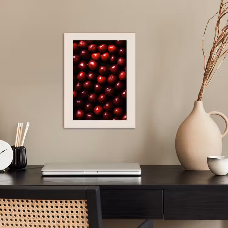 Kersen - Rood poster papier klein -sfeer1