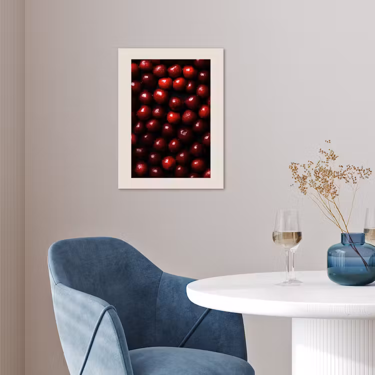 Kersen - Rood poster papier klein -sfeer3