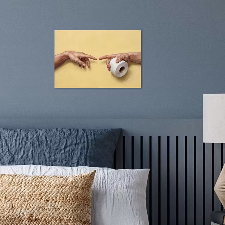 Klassiek - Kunst - Humor poster papier klein -sfeer2