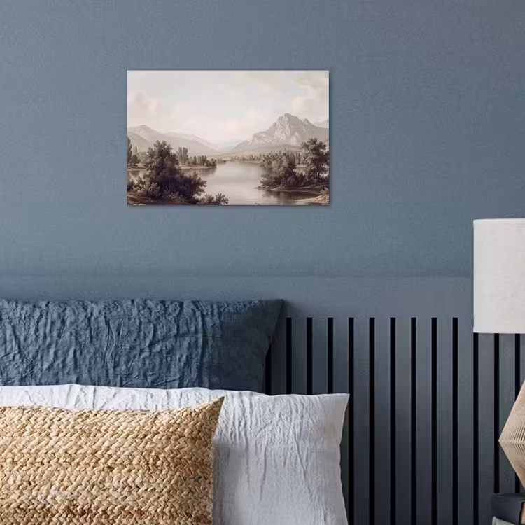 Klassiek - Landschap - Sereen poster papier klein -sfeer2