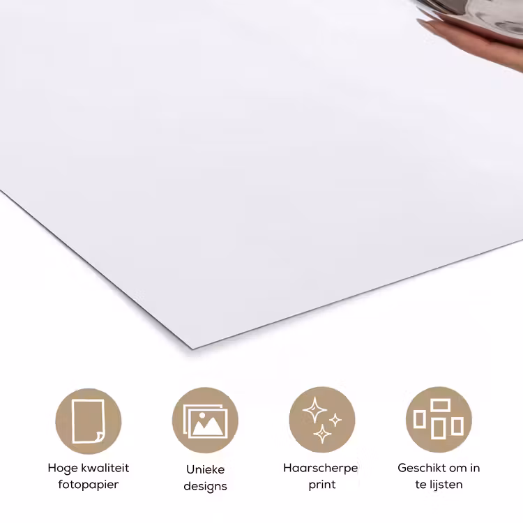 Koffie - Mok - Kan - Therapie poster papier klein -closeup_NL