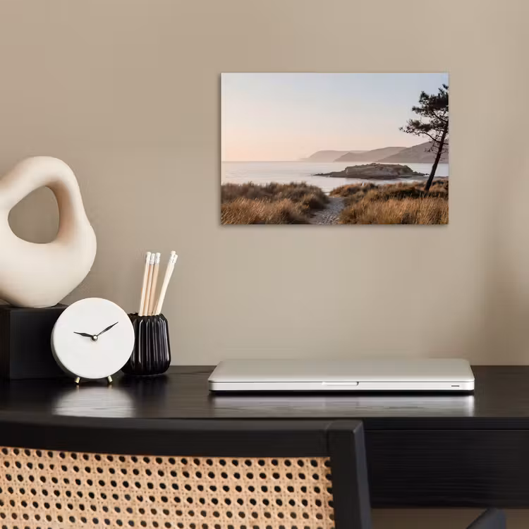 Landschap - Kust - Duinen poster papier klein -sfeer1