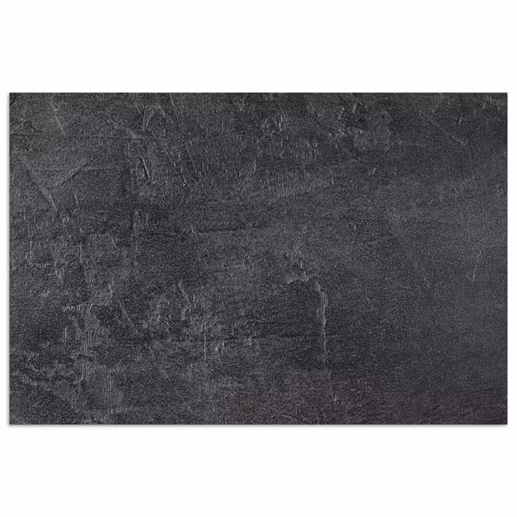 Leisteen - Beton - Natuursteen - Grijs - Industrieel poster papier klein -3d