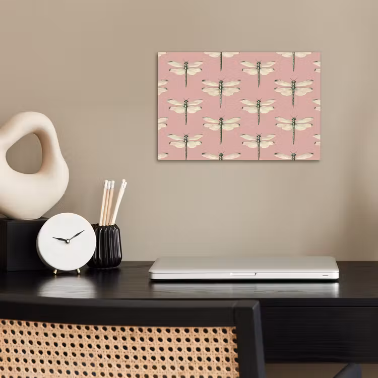Lillibellen - Patroon - Roze poster papier klein 62 -sfeer1