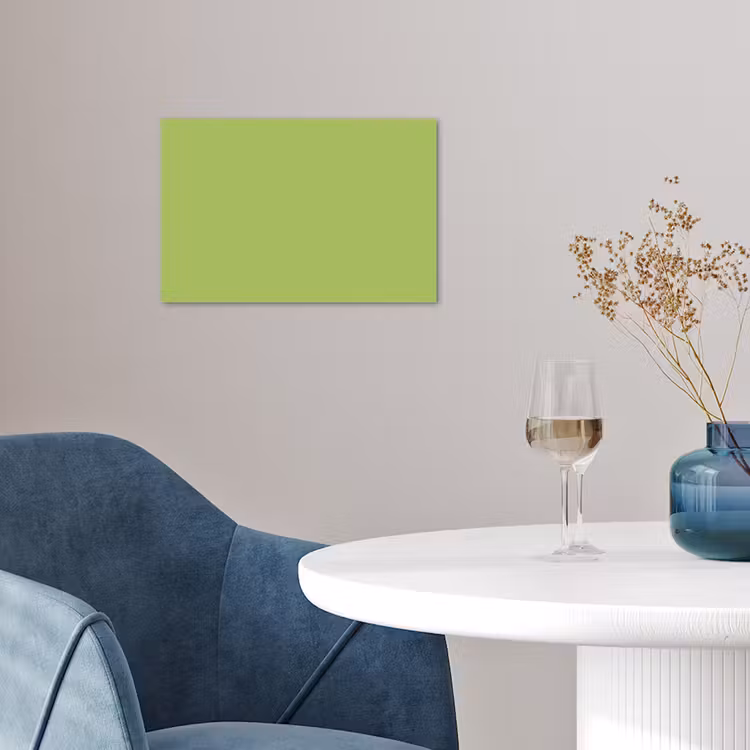 Lime - Glow - Groen poster papier klein 62 -sfeer3