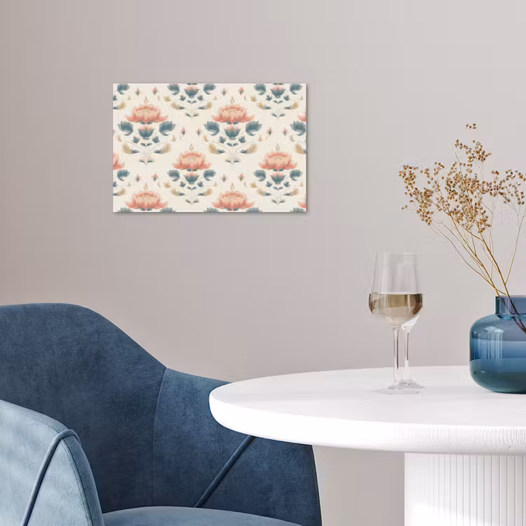 Lotus - Bloemen - Roze poster papier klein 62 -sfeer3