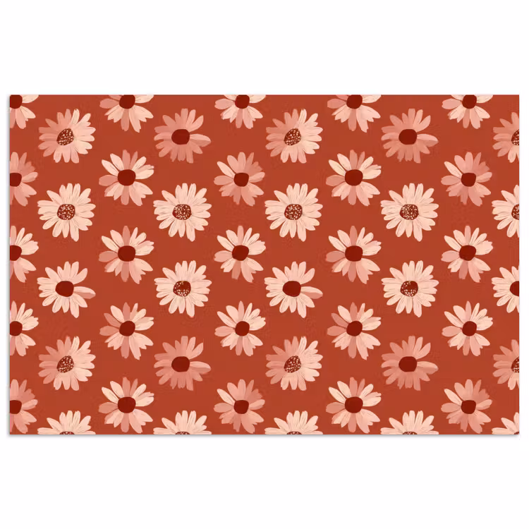 Madelief - Retro - Terracotta poster papier klein 62 -3d