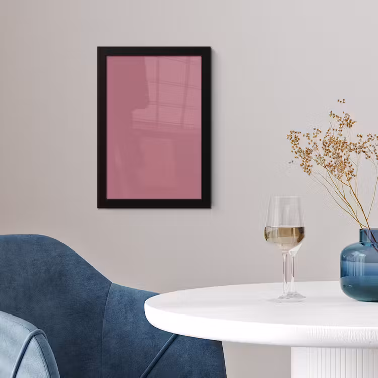 Antique - Mauve - Roze fotolijst zwart zonder passe partout klein 224 -sfeer4