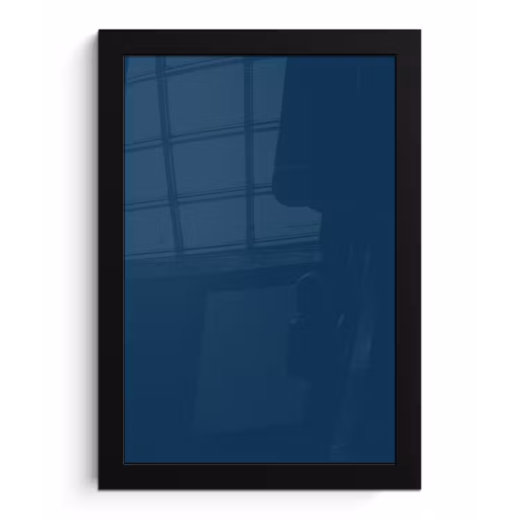 Deep - Ocean - Blauw fotolijst zwart zonder passe partout klein 224 -3d
