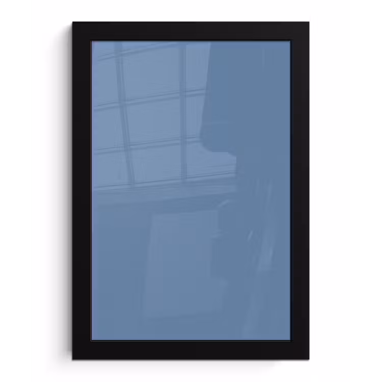 Denim - Breeze - Blauw fotolijst zwart zonder passe partout klein 224 -3d