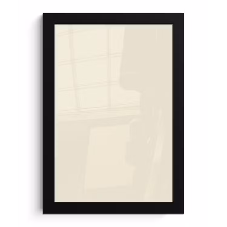 Drop - Delay - Nude fotolijst zwart zonder passe partout klein 224 -3d