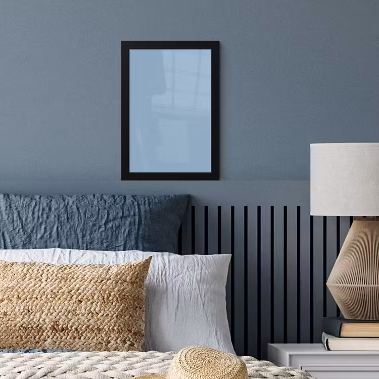 Dusty - Denim - Blauw fotolijst zwart zonder passe partout klein 224 -sfeer3