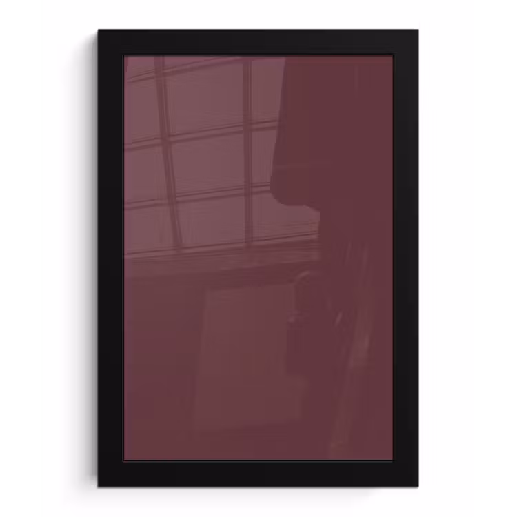 Dusty - Rose - Roze fotolijst zwart zonder passe partout klein 224 -3d
