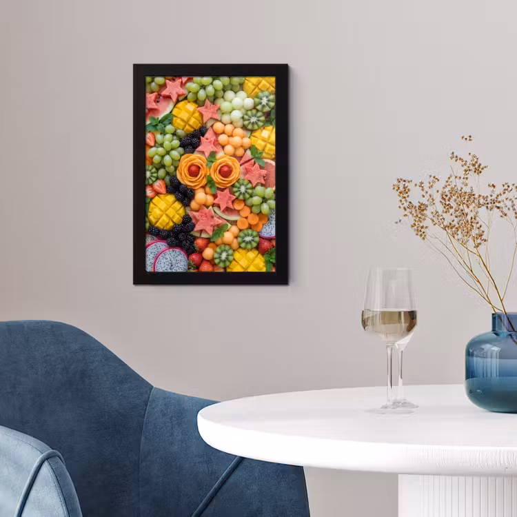 Fruit - Variatie - Kleurrijk - Vers - Eten fotolijst zwart zonder passe partout klein -sfeer4