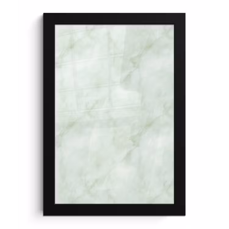 Groen - Marmer - Vloeiende aders fotolijst zwart zonder passe partout klein 224 -3d