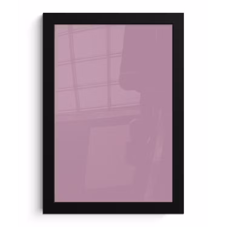 Lilac - Paars - Mauve fotolijst zwart zonder passe partout klein 224 -3d