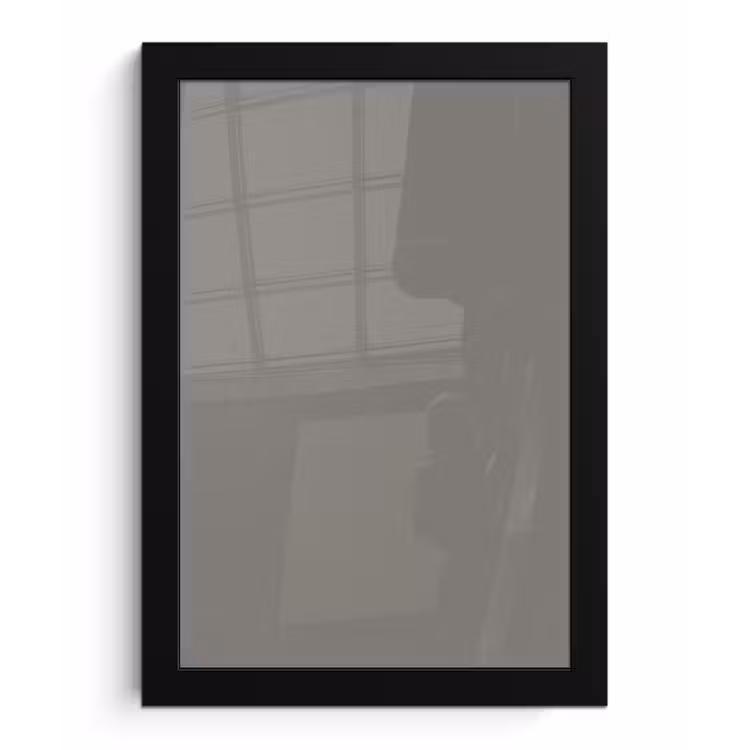 Mineral - Grey - Grijs fotolijst zwart zonder passe partout klein 224 -3d