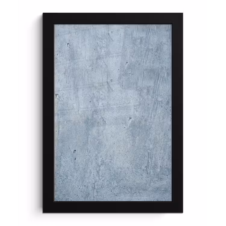 Oppervlak - Ruw - Abstract - Modern - Grijs fotolijst zwart zonder passe partout klein -3d
