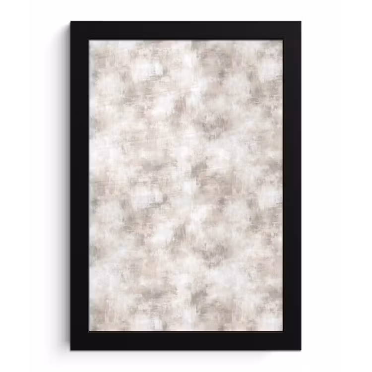 Organisch - Patroon - Gemêleerd fotolijst zwart zonder passe partout klein 224 -3d