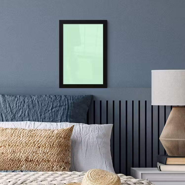 Pale - Mint - Groen fotolijst zwart zonder passe partout klein 224 -sfeer3