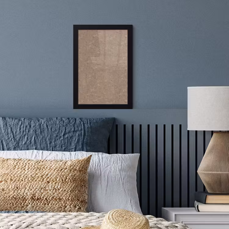 Patroon - Kalksteen - Beige fotolijst zwart zonder passe partout klein 224 -sfeer3