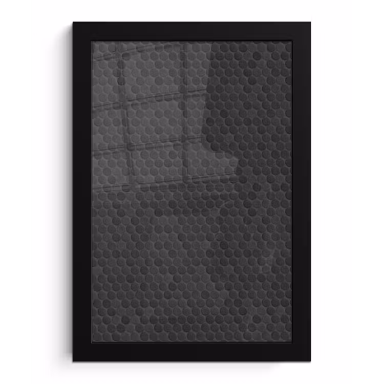 Penny - Mozaïek - Donkergrijs fotolijst zwart zonder passe partout klein 224 -3d