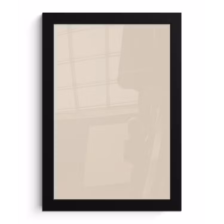 Raw - Linen - Nude fotolijst zwart zonder passe partout klein 224 -3d