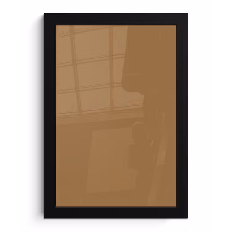 Sahara - Earth - Oranje fotolijst zwart zonder passe partout klein 224 -3d