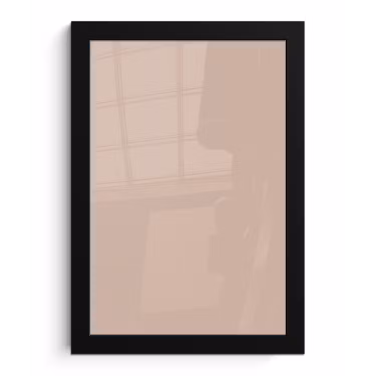 Soft - Clay - Nude fotolijst zwart zonder passe partout klein 224 -3d