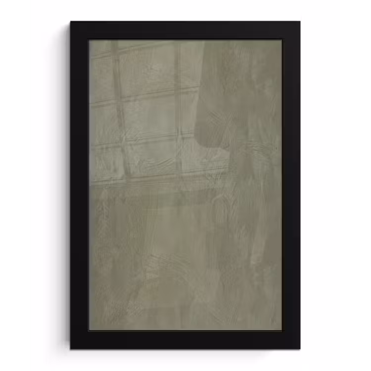 Textuur - Betonlook - Achtergrond - Modern - Groen fotolijst zwart zonder passe partout klein -3d