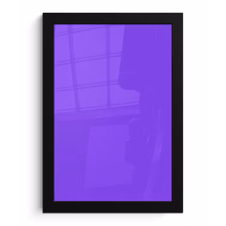 Vivid - Violet - Paars fotolijst zwart zonder passe partout klein 224 -3d