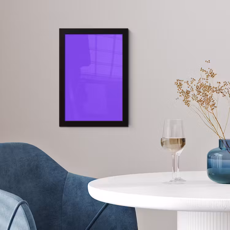 Vivid - Violet - Paars fotolijst zwart zonder passe partout klein 224 -sfeer4