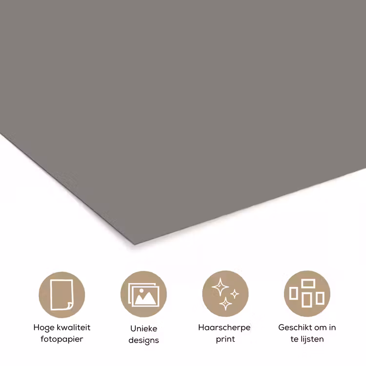 Mineral - Grey - Grijs poster papier klein 62 -closeup_NL