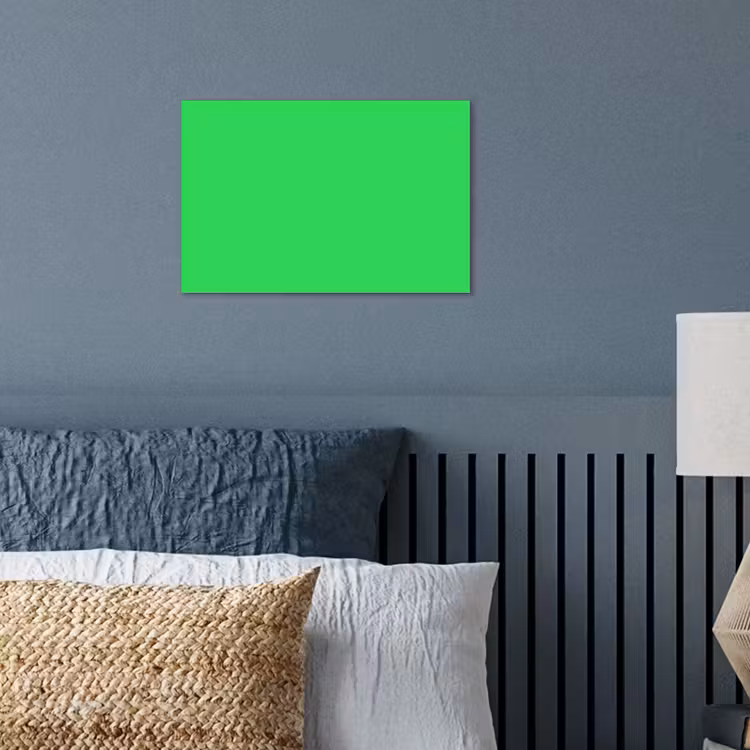 Mint - Green - Groen poster papier klein 62 -sfeer2