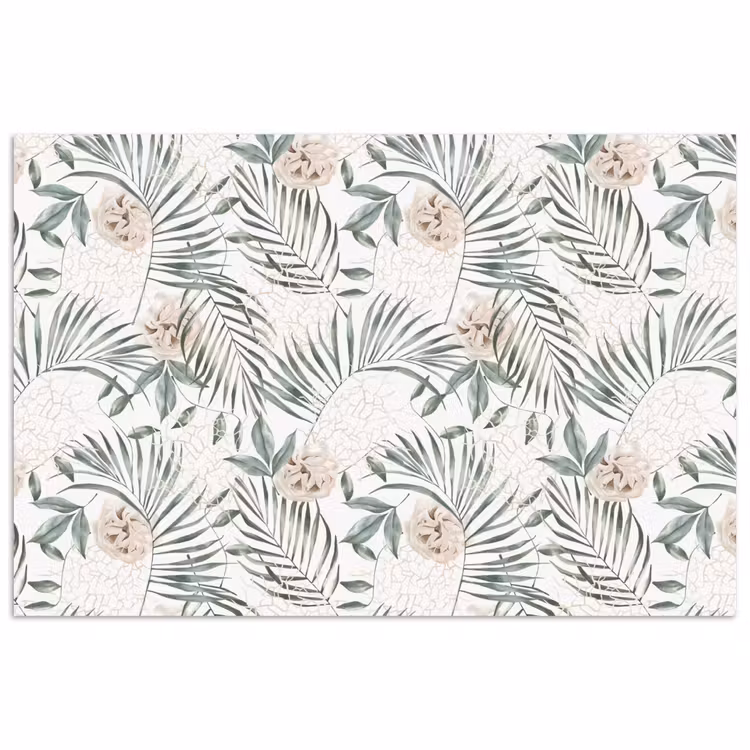 Monstera - Palmblad - Jungle - Tropisch poster papier klein -3d