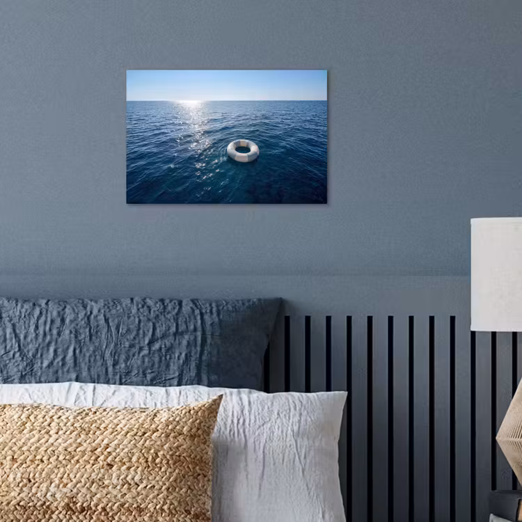 Oceaan - Zwemband - Horizon poster papier klein -sfeer2