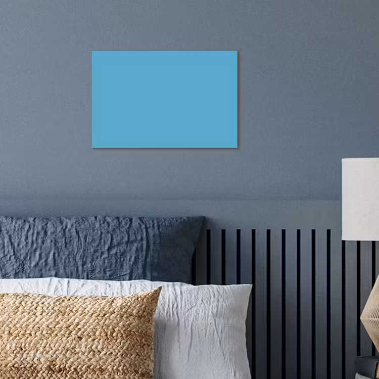 Ocean - Teal - Blauw poster papier klein 62 -sfeer2