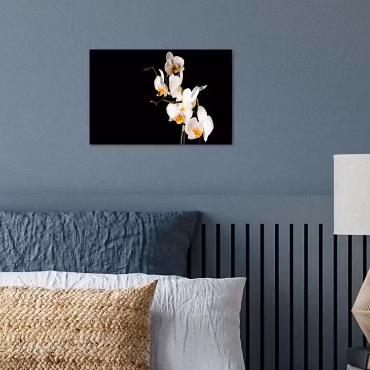 Orchidee - Bloemen - Planten - Botanisch poster papier klein -sfeer2