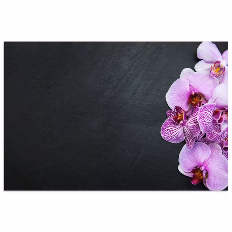 Orchidee - Bloemen - Roze - Flora poster papier klein -3d