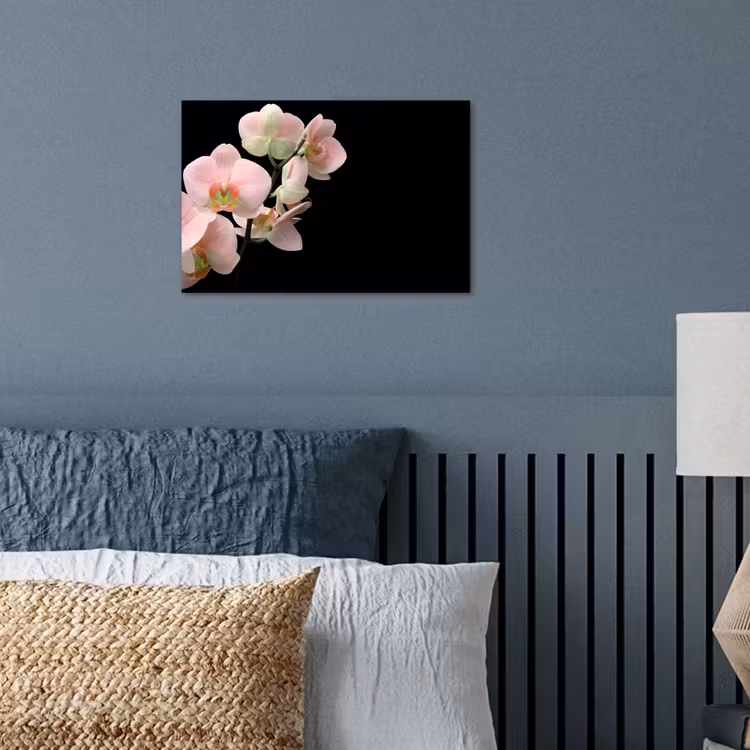 Orchidee - Bloemen - Roze - Stilleven - Flora poster papier klein -sfeer2
