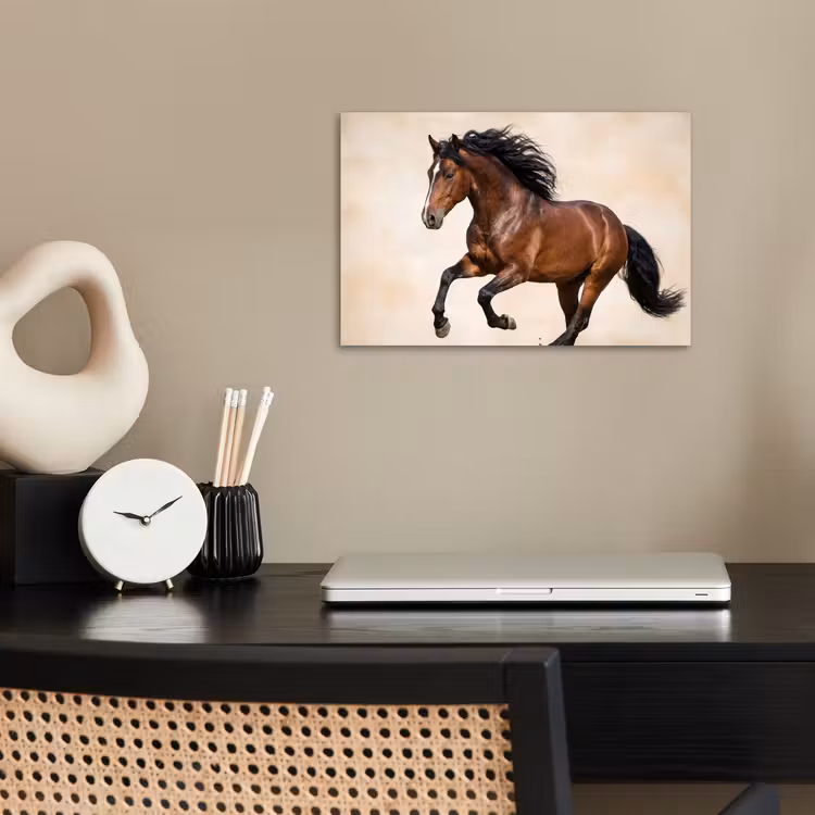 Paard - Galop - Energie poster papier klein -sfeer1