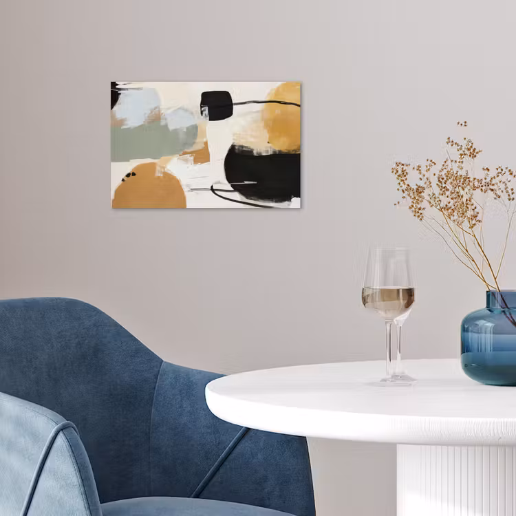 Paint - Abstract - Kleuren poster papier klein -sfeer3