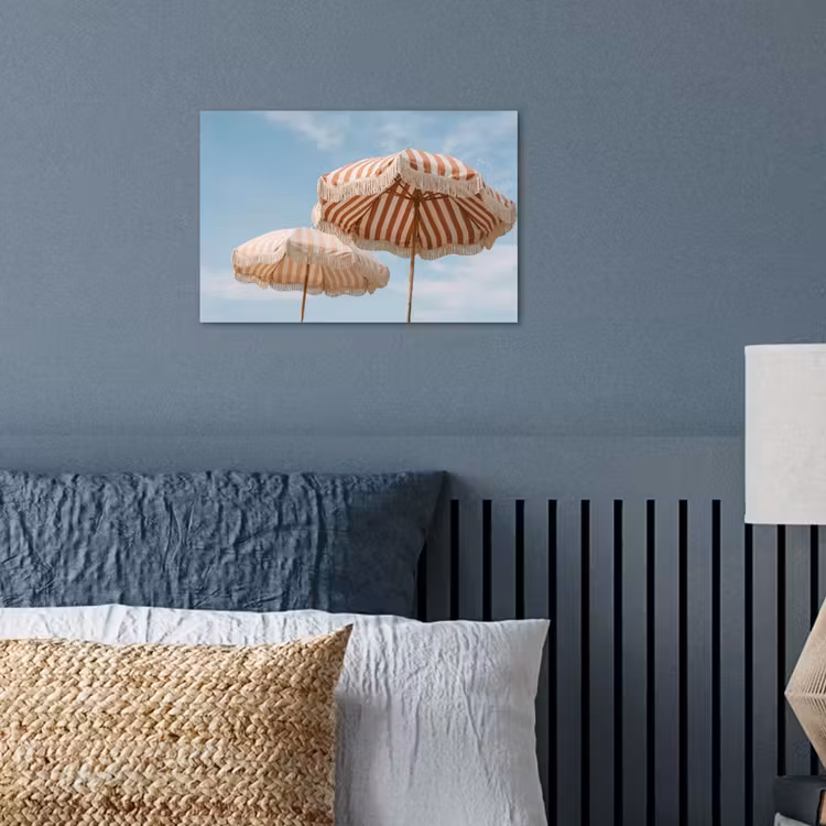 Parasol - Lucht - Rood poster papier klein -sfeer2