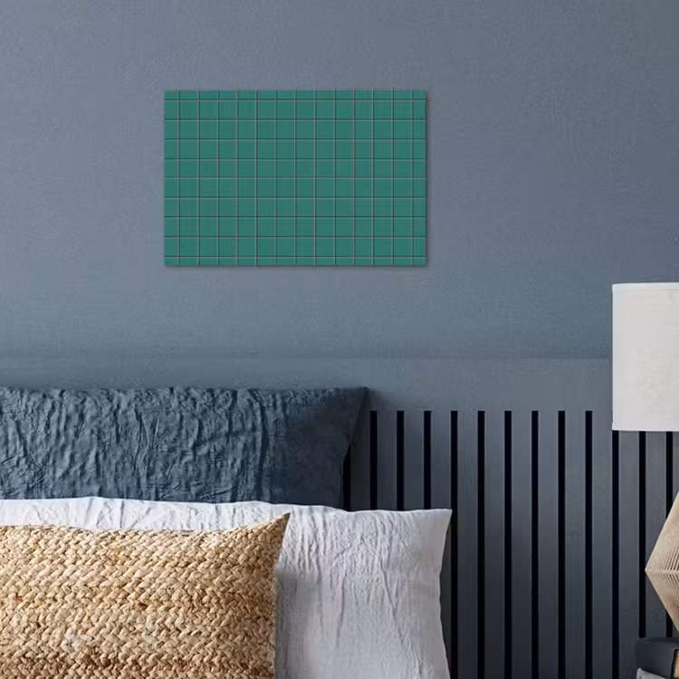 Patroon - Patroon - Smaragd poster papier klein 62 -sfeer2