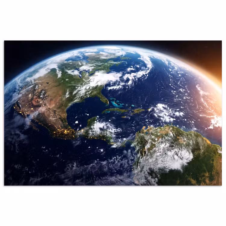 Poster - Planeet - Ruimte - Kosmos - Planeet - Ruimte - Kosmos poster papier klein