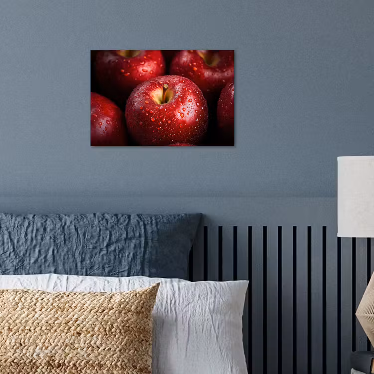 Rood - Appels - Fruit poster papier klein -sfeer2