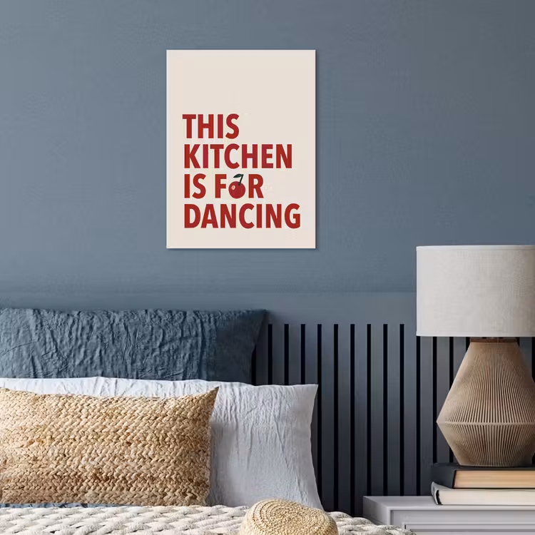 Rood - Quote - Kersen poster papier klein -sfeer2